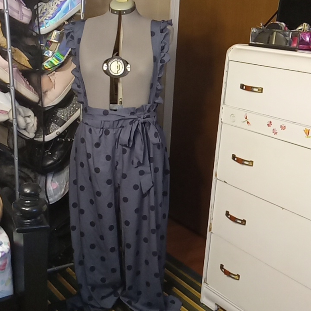 Polka-dot Romper